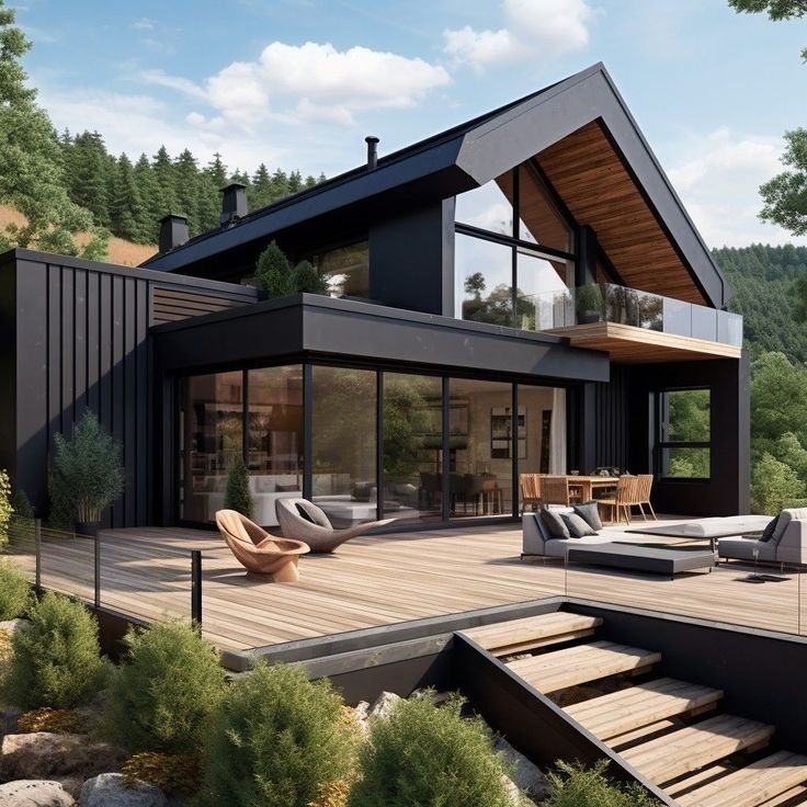 Modern eco-friendly building showcasing transparency and sustainable construction values